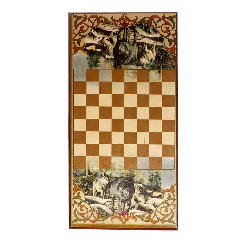 Нарды средние «Волк» 50 × 50 см