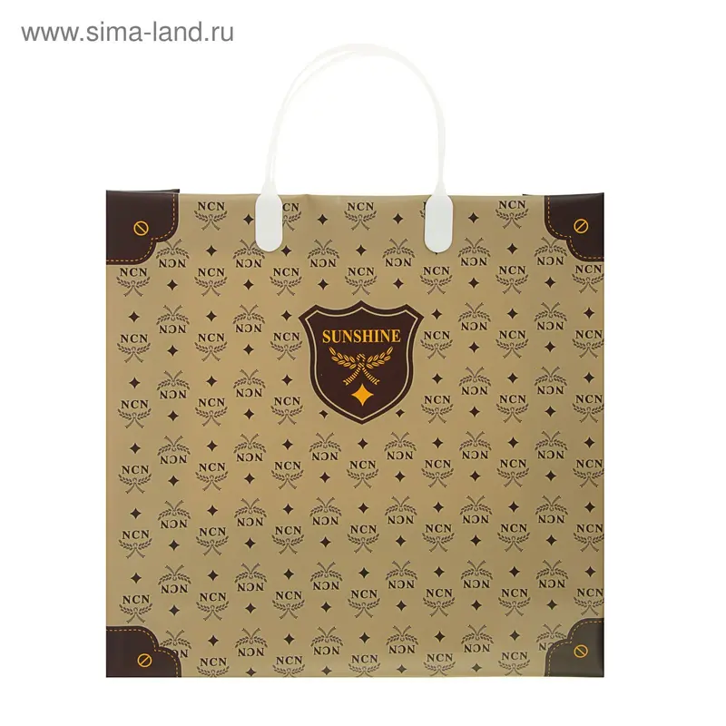 Пакет "Сияние", мягкий пластик, 30 х 30 см, 140 мкм
