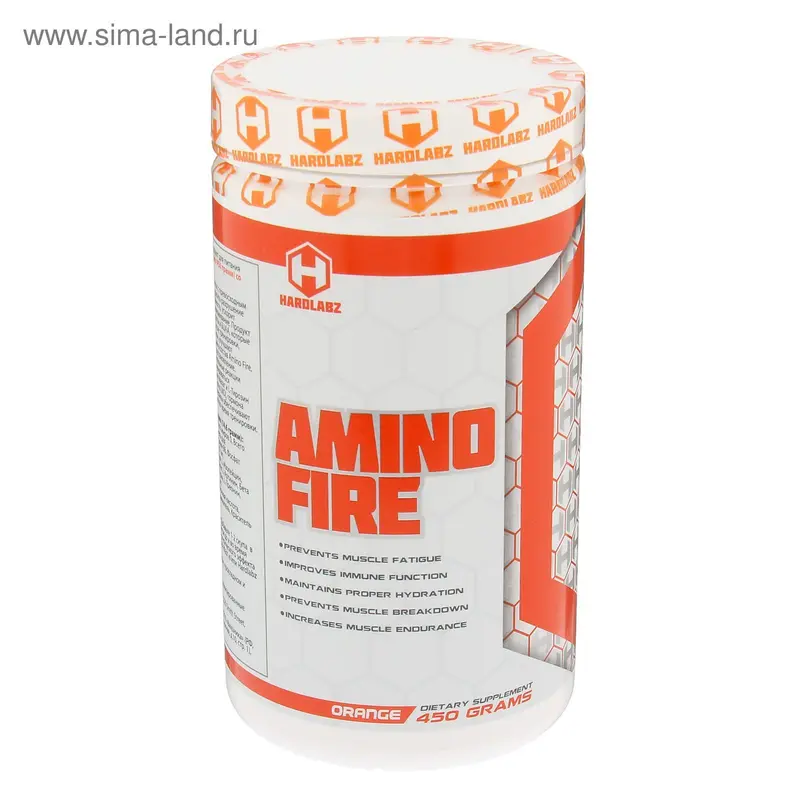 Аминокислоты Hardlabz Amino Fire апельсин 450г