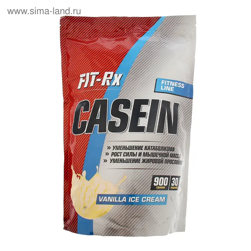 Казеин Fit-RX Casein пломбир 900г