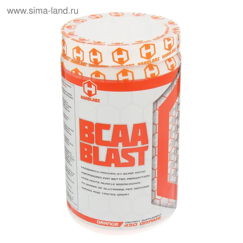 Аминокислоты Hardlabz BCAA Blas апельсин 450 г