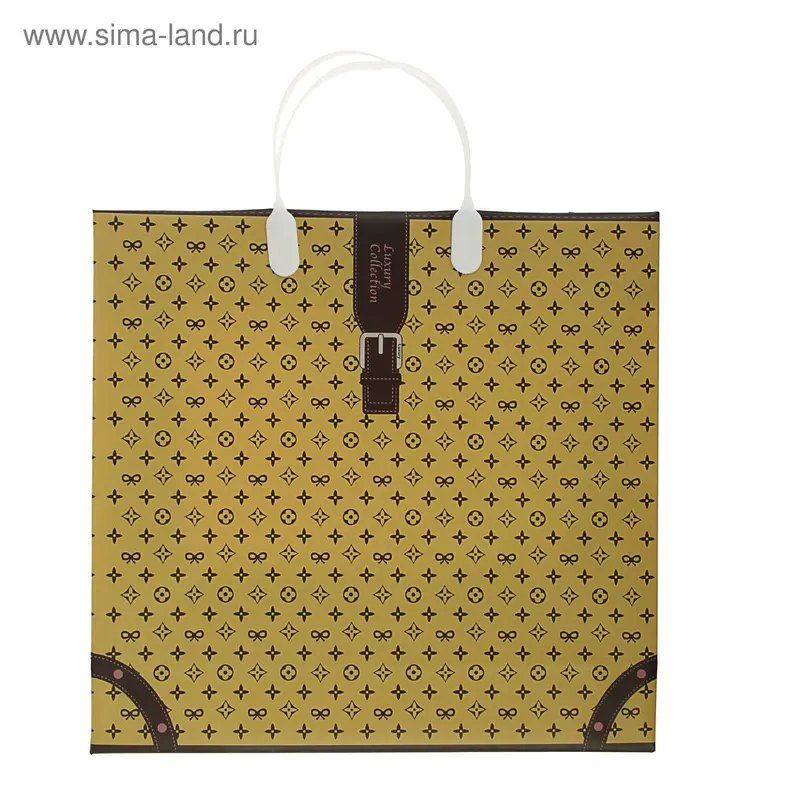 Пакет "Орнамент", мягкий пластик, 30 х 30 см, 140 мкм