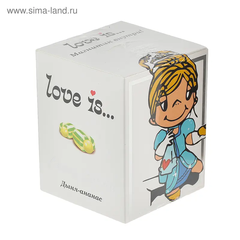Конфеты жевательные Love is, микс девочки, с магнитом, 125 г