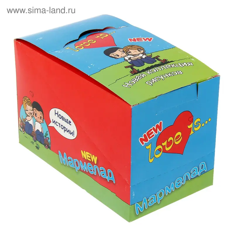 Жевательный мармелад Love is, микс, 40 г