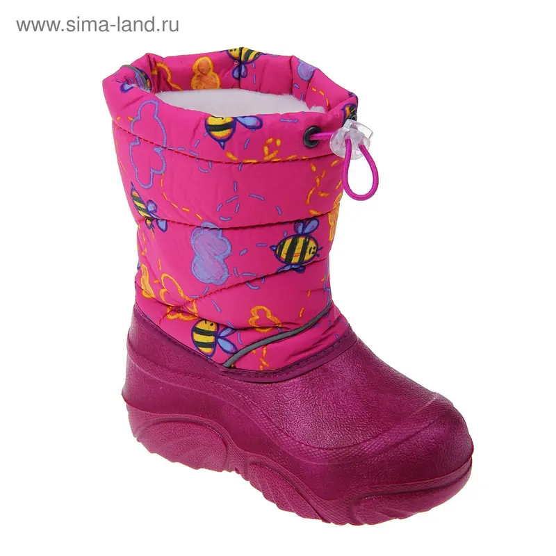 Сапоги детские с утеп. арт. BDK40060-17 (бордо) (р. 32)