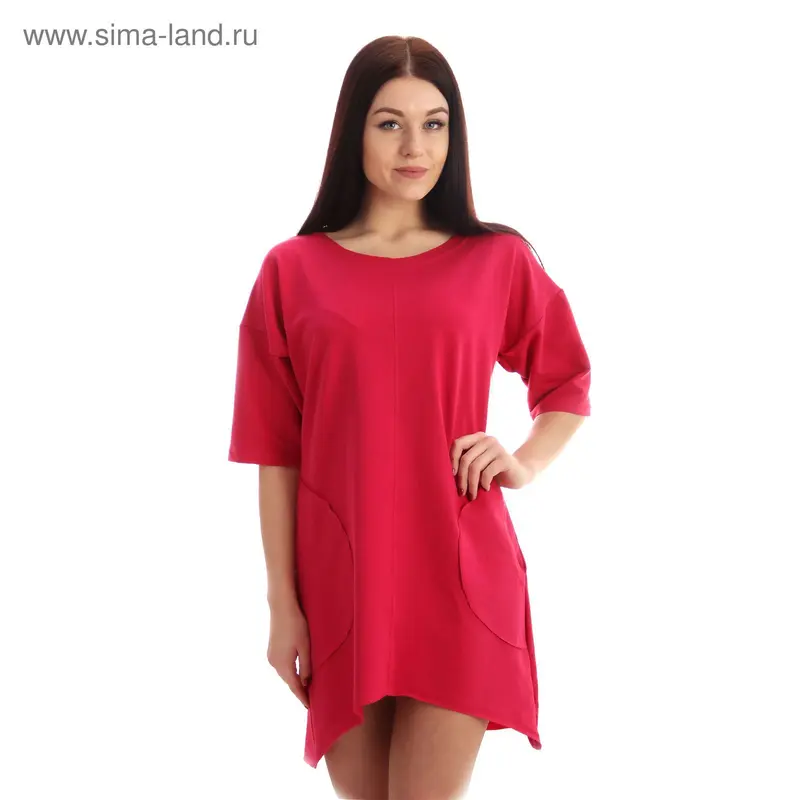 Туника женская Ласточка малина, р-р 46