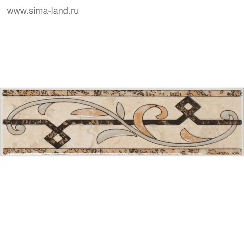 Бордюр керамический "Ода", 200х57 мм