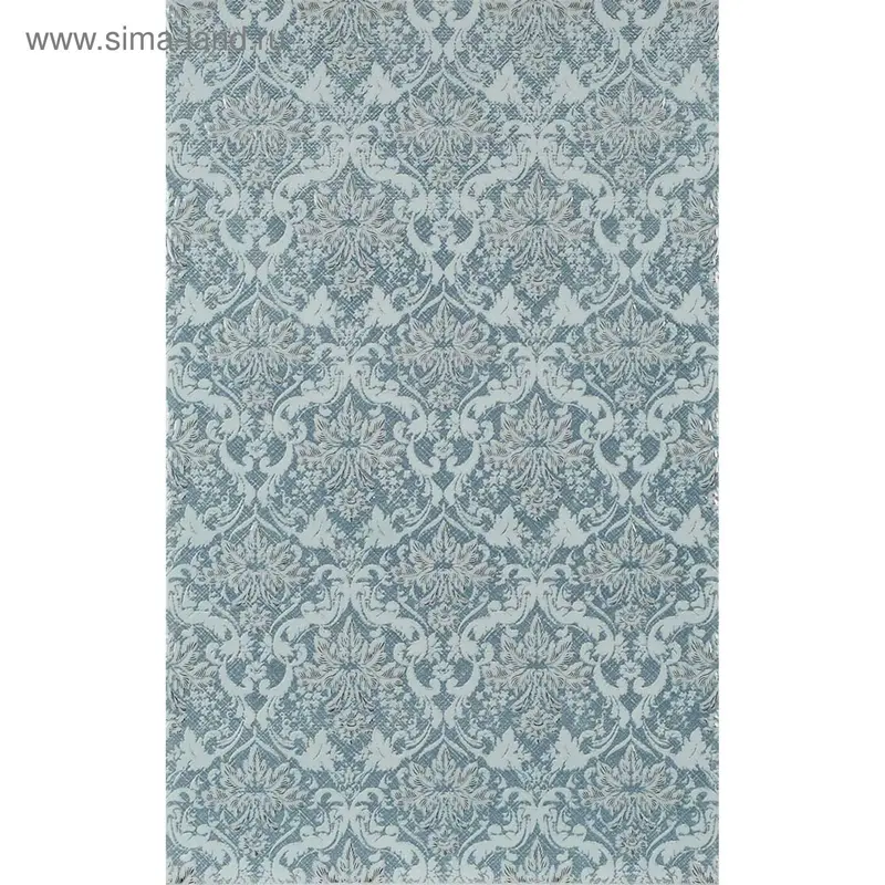 Декор "Шамони", голубая, 250х400 мм