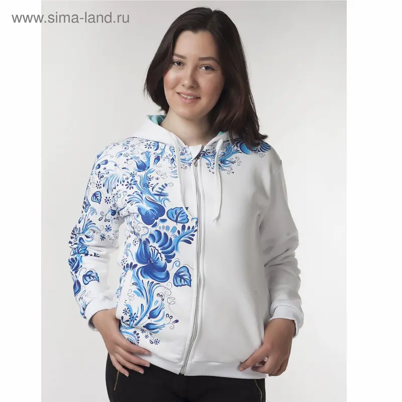 Джемпер женский на молнии, размер 46 (M)