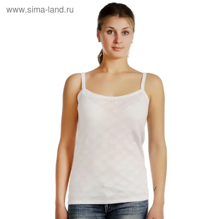 Майка женская Ажур МИКС, р-р 56