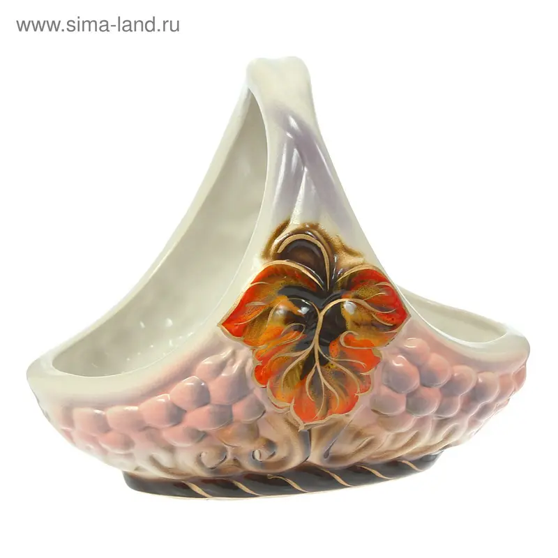 Конфетница "Корзина" виноград