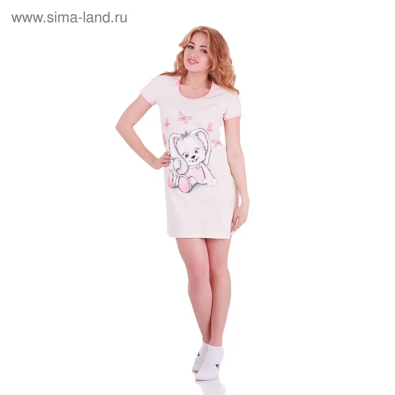 Туника женская Милашка 238741 персик, р-р 42