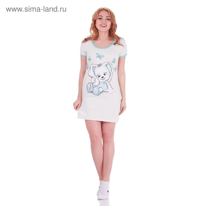 Туника женская Милашка 238741 бирюза, р-р 46