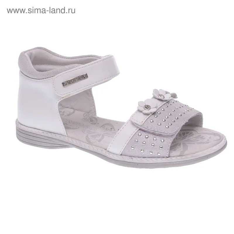 Сандалии детские Flamingo, цвет белый, размер 31 (арт. 61-QS123)