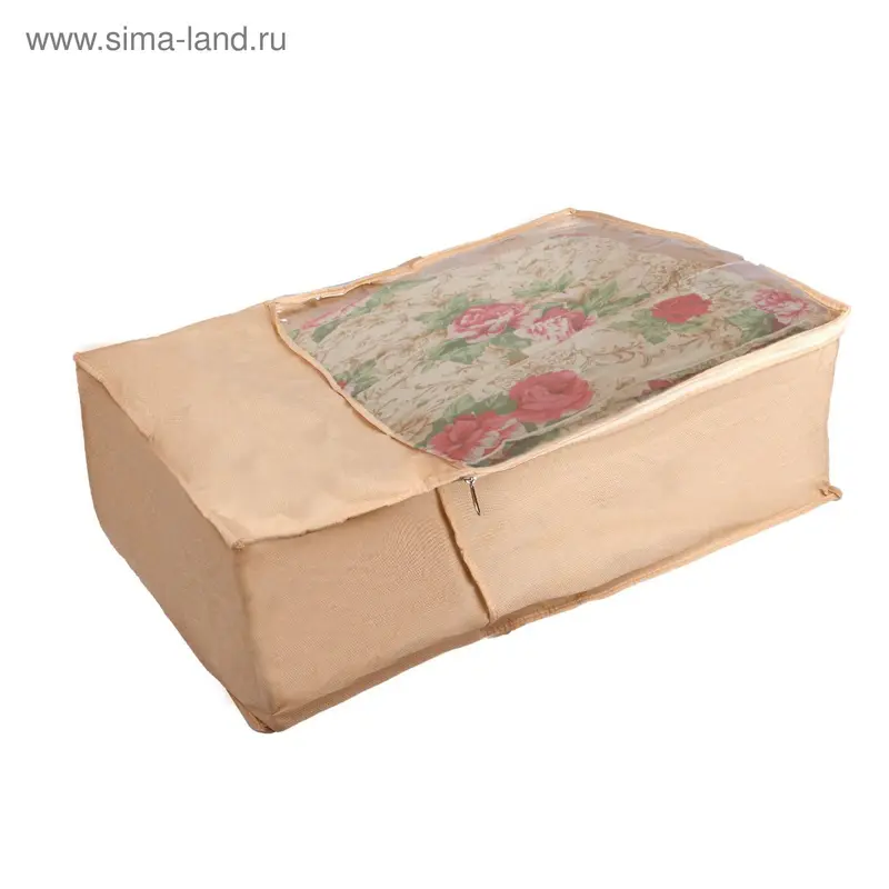 Чехол для одеяла, 40×60×20 см, цвет бежевый