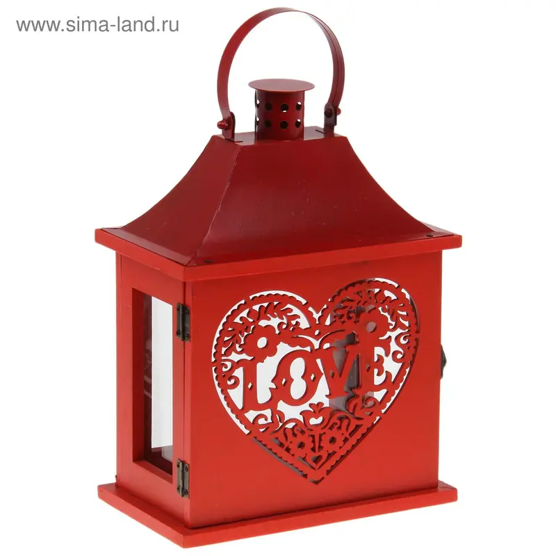 Подсвечник уличный "Love" 22*13*30 см
