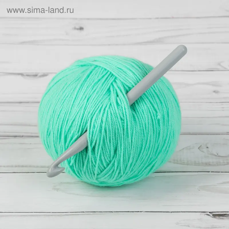 Крючок для вязания, пластиковый, d=9мм, 15см