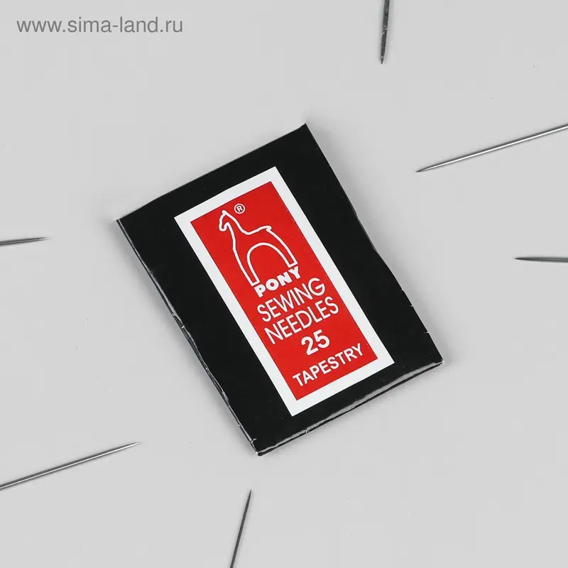 Иглы для гобеленовых и трикотажных тканей №25, 25шт