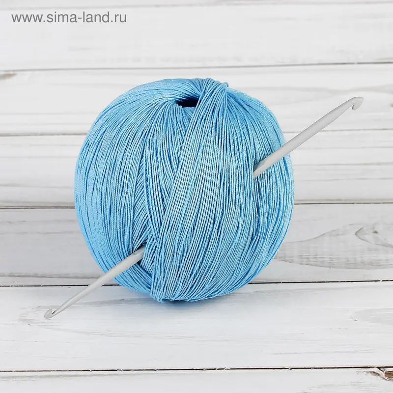 Крючок для вязания, двусторонний, d = 3-4 мм, 13,5 см