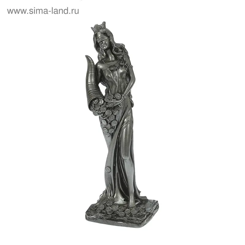 Фигура "Фортуна", металлик 30 см