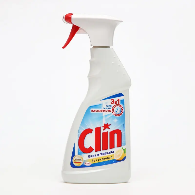 Средство для мытья окон Clin «Лимон», 500 мл