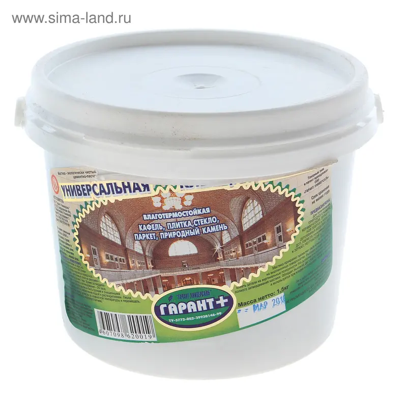 Мастика "Гарант +", 1,5 кг