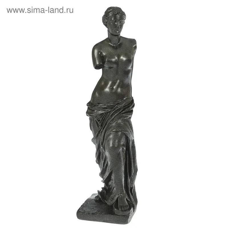 Фигура "Венера", металлик 27см