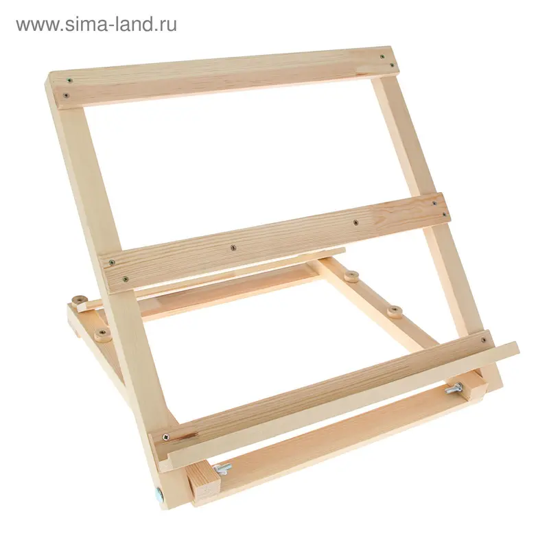 Мольберт настольный каркасный складной 450*450*320 мм