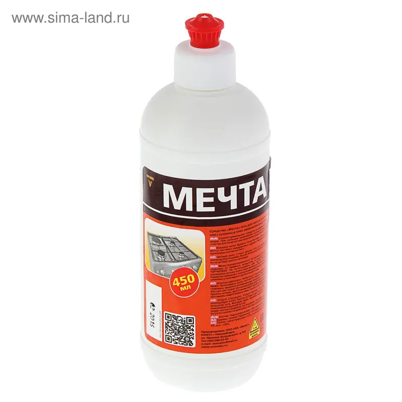 Гель для чистки "Мечта", для электроплит, 450 мл