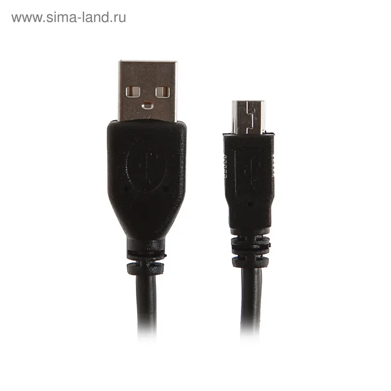 Кабель SmartBuy, USB - mini USB, 1 А, 1.8 м, чёрный