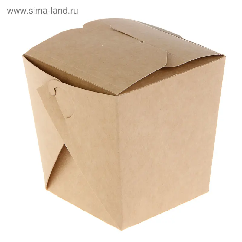 Коробка для лапши, сборная, 10 х 10 х 10,5 см, 0,7 л