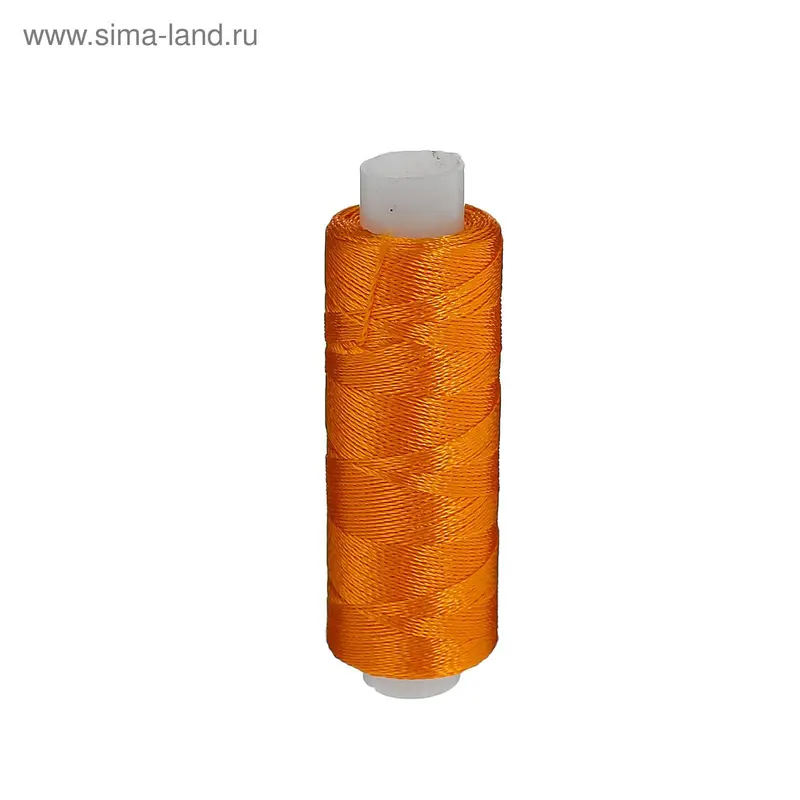 Нитки для вышивания, №3145, 183м, цвет оранжевый