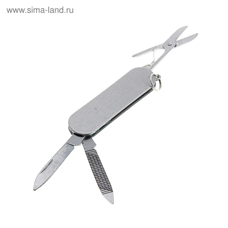 Нож универсальный "Походный" мини 3в1 6см 1135297