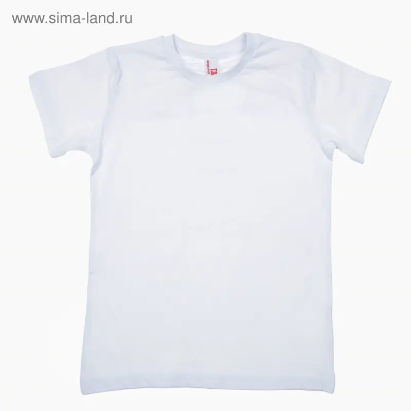 Футболка для мальчика, рост 140 см (72), цвет белый (арт. CAJ 6605)