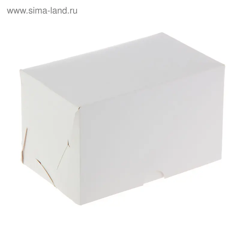 Кондитерская упаковка, короб под 2 капкейка, 10 х 16 х 10 см