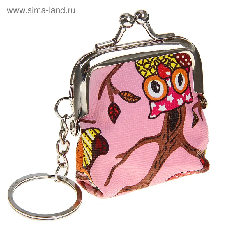 Монетница с кольцом МИКС 1х7,4х5,5 см
