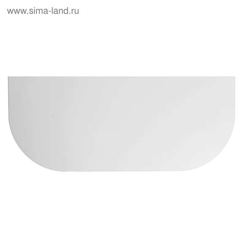 Полка, 600х250х16 мм, Белый