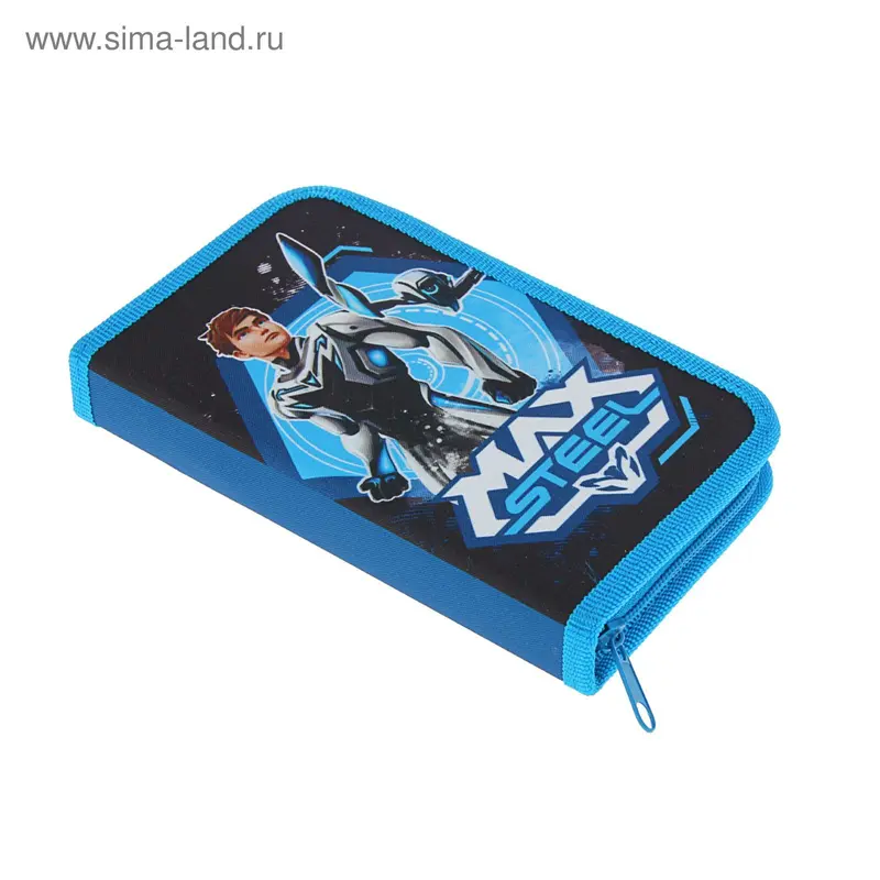 Пенал 1 секция 110*190 ткань, Max Steel 85746