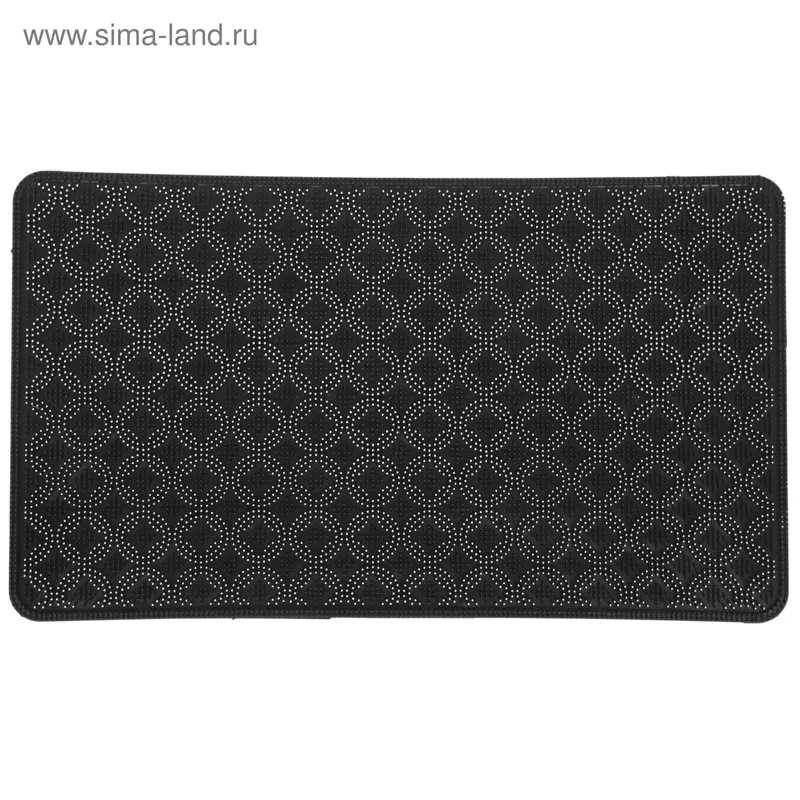 Коврик придверный 45х75 см "Круги"