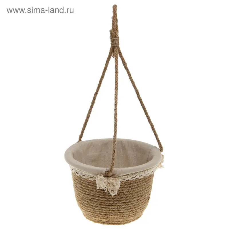 Кашпо подвесное 18*18*18 см