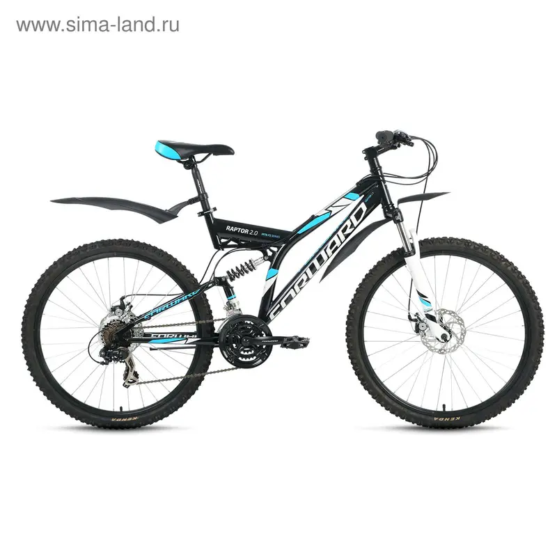 Велосипед 26" Forward Raptor 2.0 disc, 2016, цвет чёрный, размер 18"