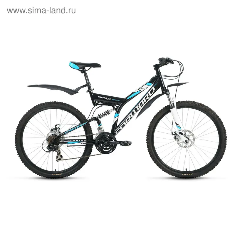 Велосипед 26" Forward Raptor 2.0 disc, 2016, цвет чёрный, размер 16"