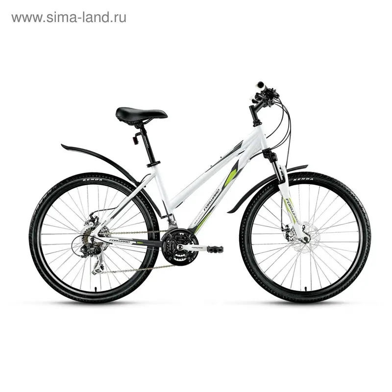 Велосипед 26" Forward Jade 2.0 disc, 2016, цвет белый/чёрный, размер 17"