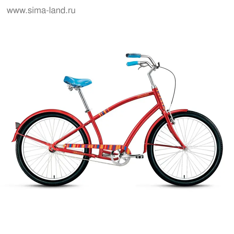 Велосипед 26" Forward Surf 1.0, 2016, цвет красный, размер 17"
