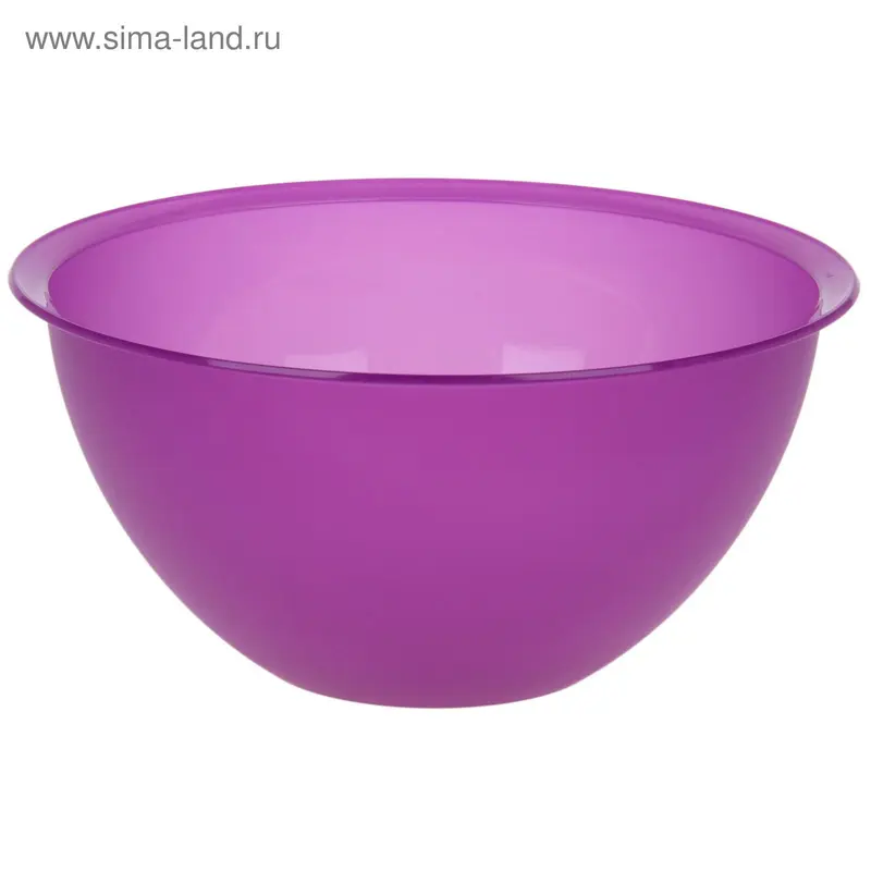 Миска 4 л, цвет МИКС