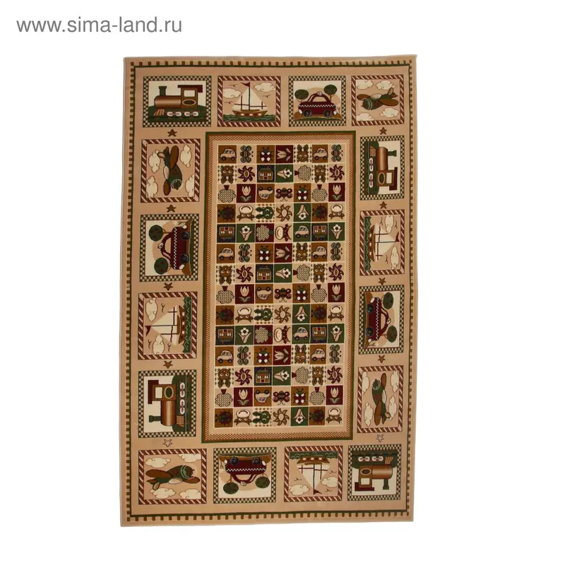 Ковер детский Городок, размер 200х300 см, 01/40250