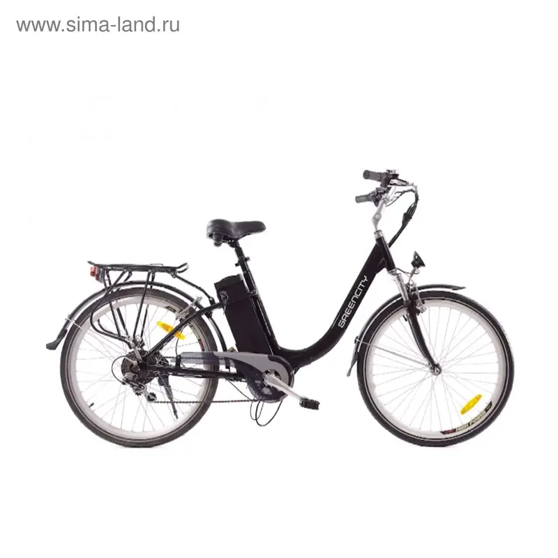 Электровелосипед 26" Eltreco Green Sity Provence 250W, цвет: черный
