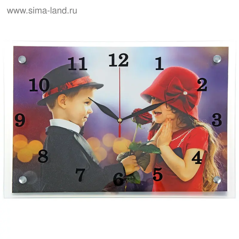 Часы настенные, серия: Люди, "Дети", 25х35 см, микс