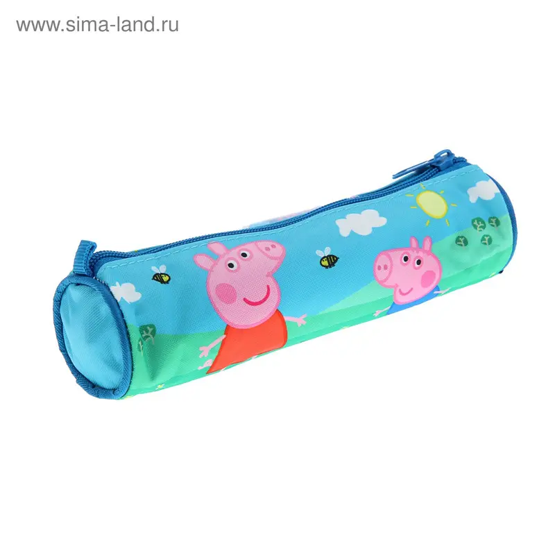 Пенал мягкий тубус 55*180 мм "Свинка Пеппа"