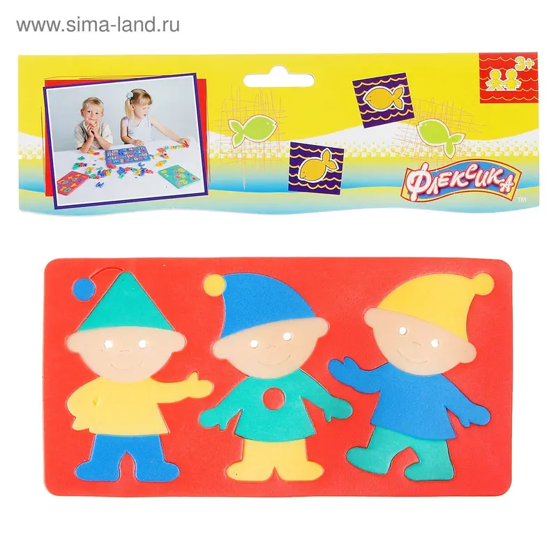 Мягкая мозаика «Гномики», МИКС